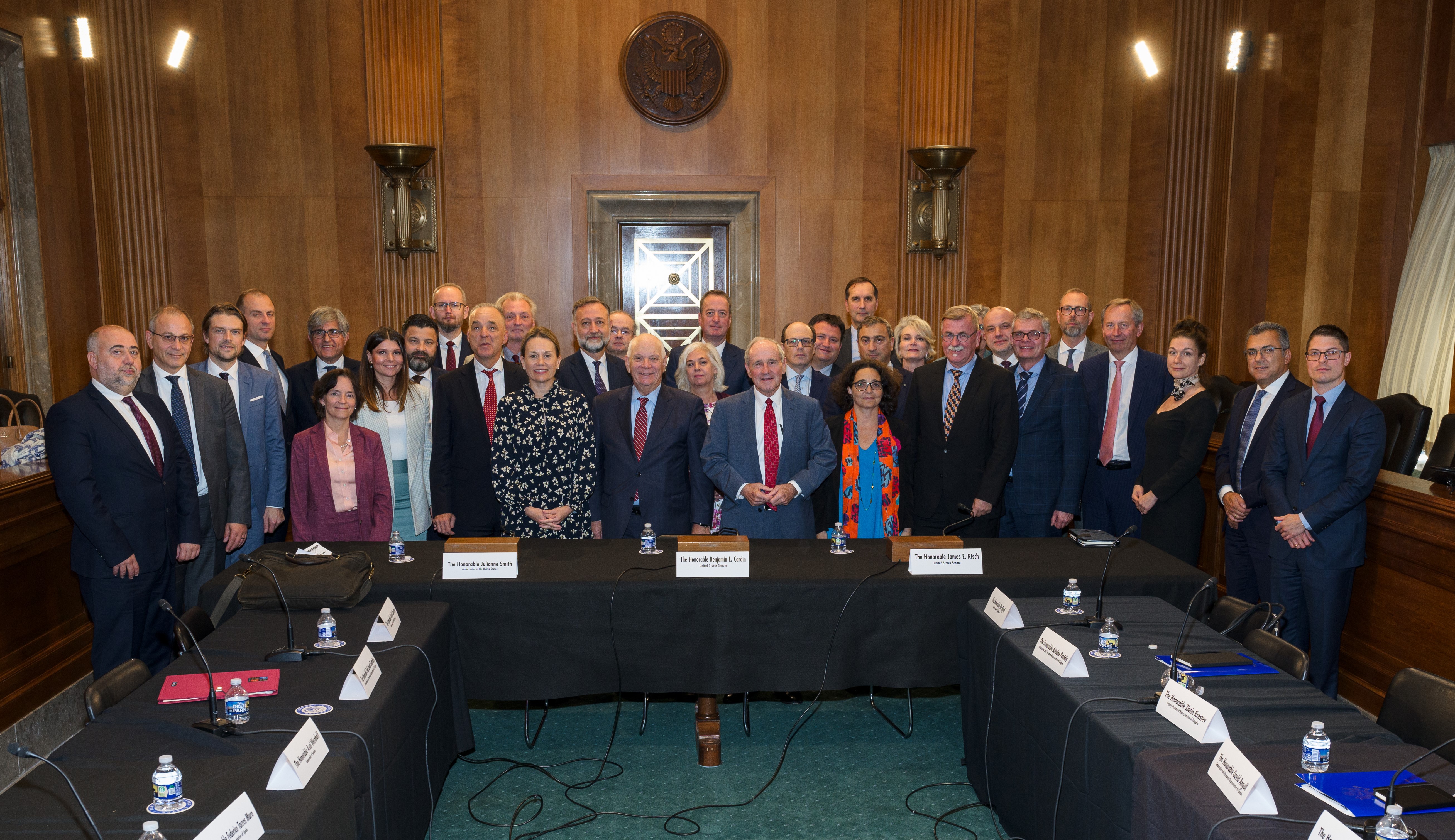 09-27-23 Risch, Cardin with NATO Ambassadors