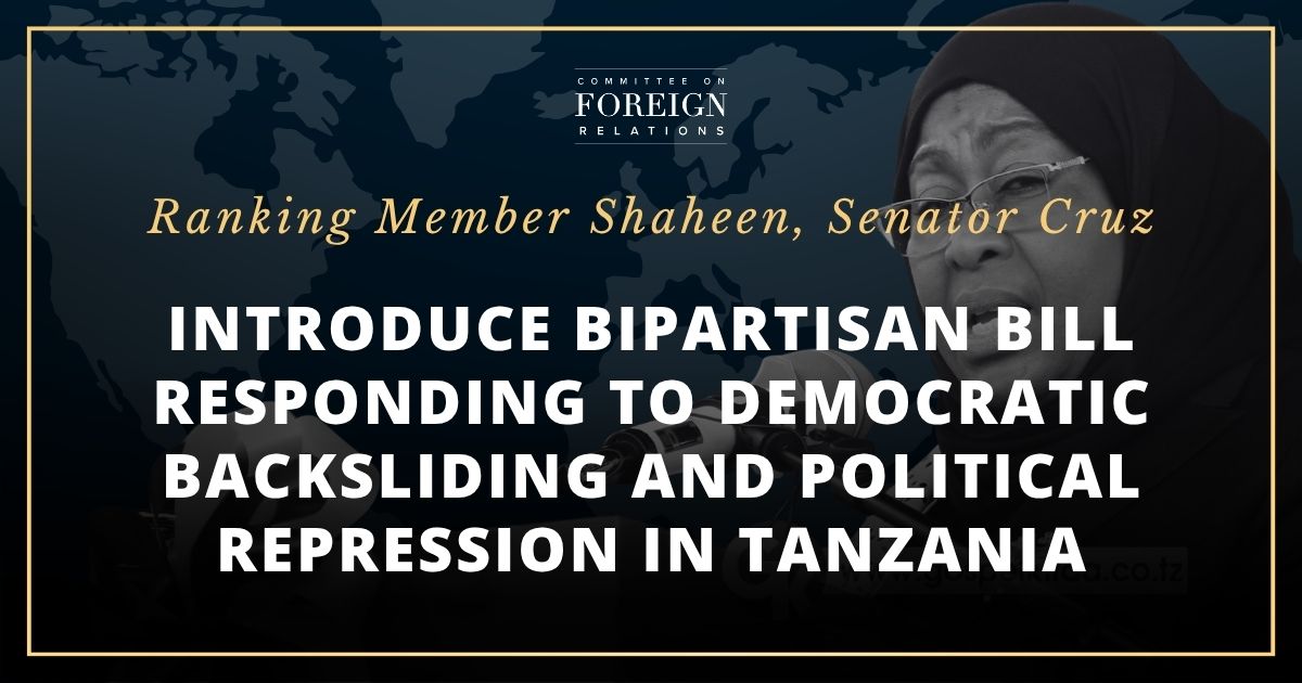 [2026-05-20] Ranking Member Shaheen, Senator Cruz Introduce Bipartisan...